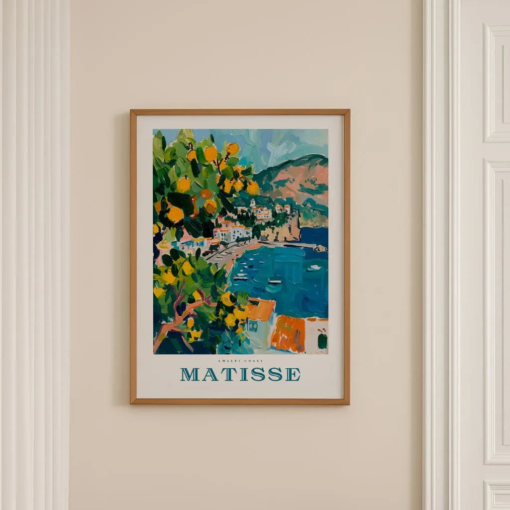 Matisse Amalfi Blau Poster