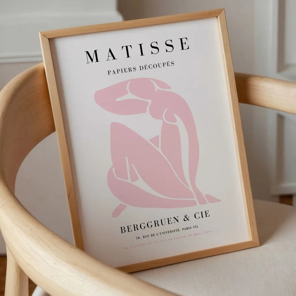 Henri Matisse Nu Bleu Rosa Poster