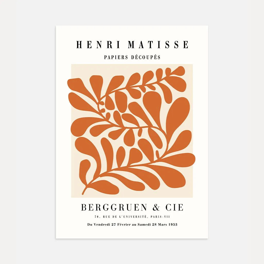 Matisse Terrakotta Harmonie Poster