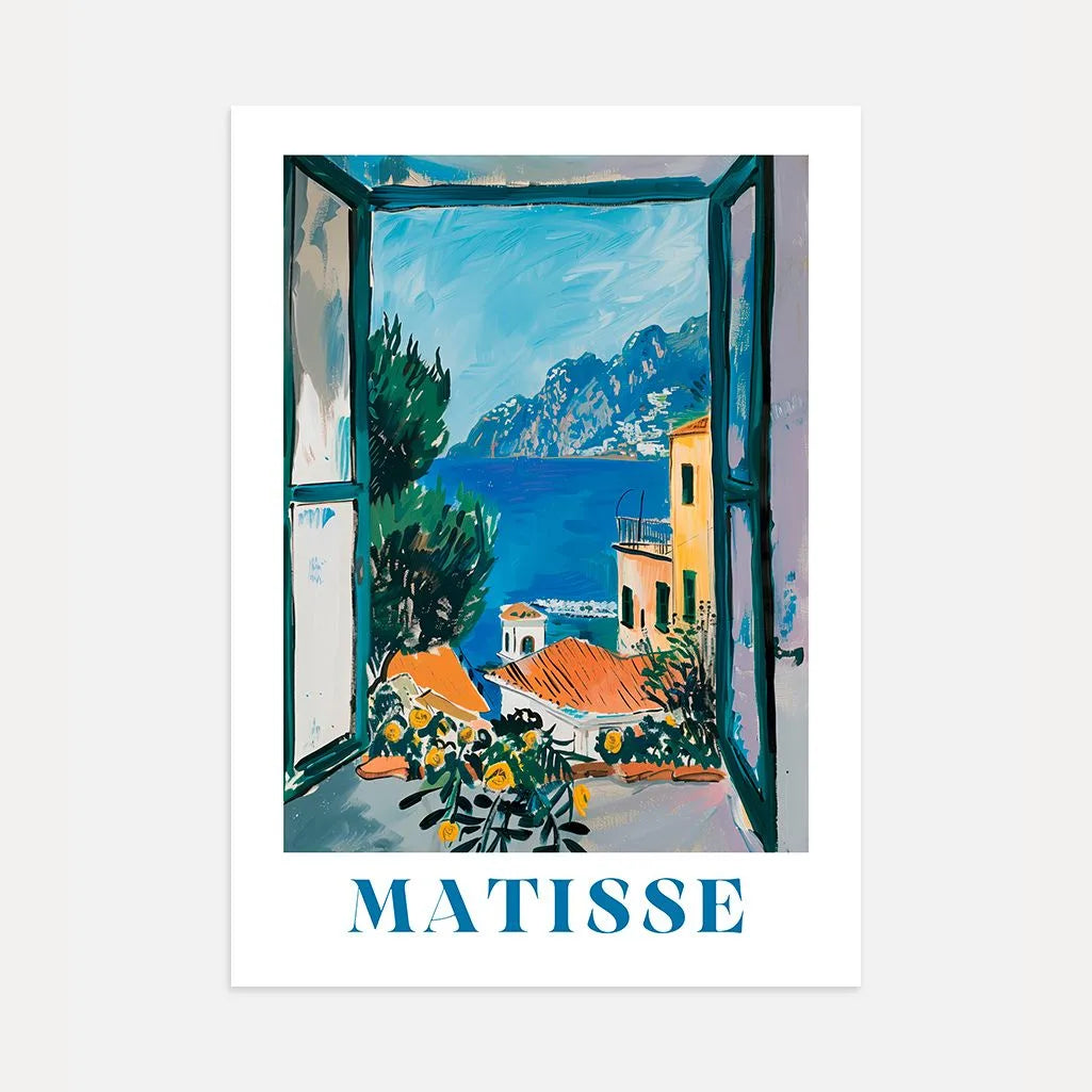 Matisse Amalfi Fenster Poster