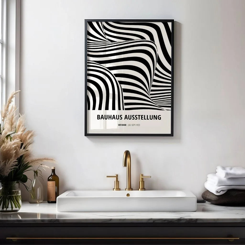 Bauhaus Raumtiefe Poster