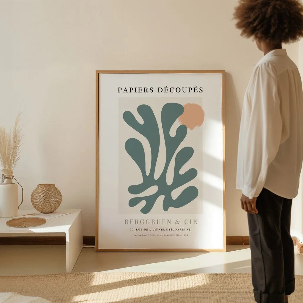 Matisse Salbeigrün Botanisch Poster