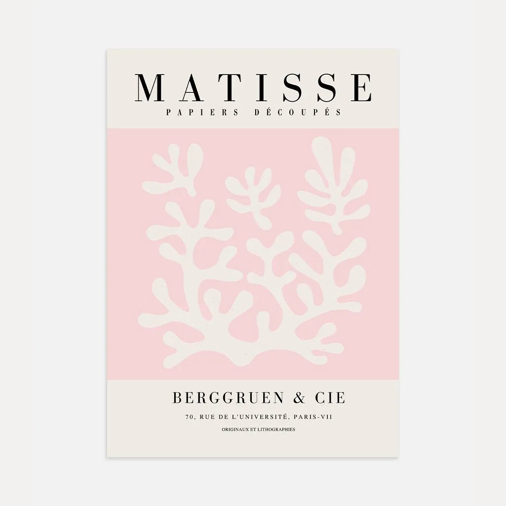 Matisse Puderrosa Sanft Poster