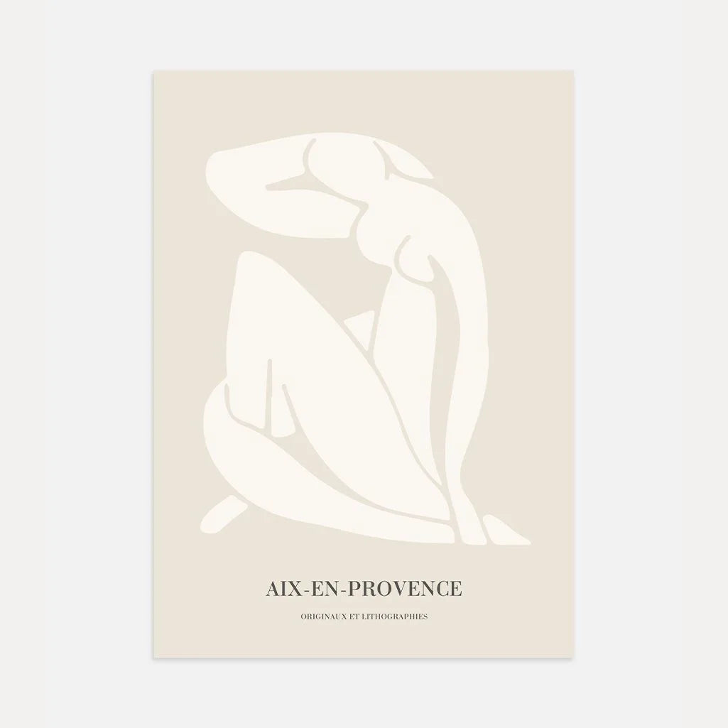 Matisse Aix-en-Provence Beige Poster