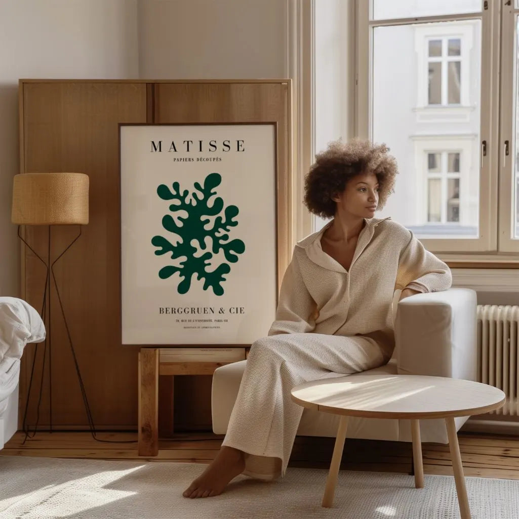 Matisse Tiefgrün Harmonie Poster