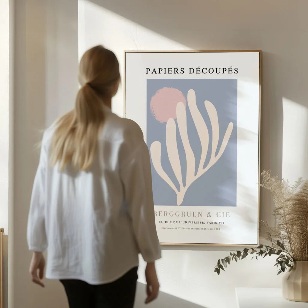 Matisse Hellblau Ruhe Poster