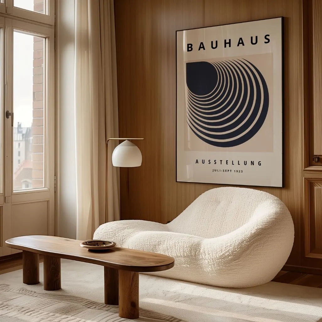 Bauhaus Illusion Poster