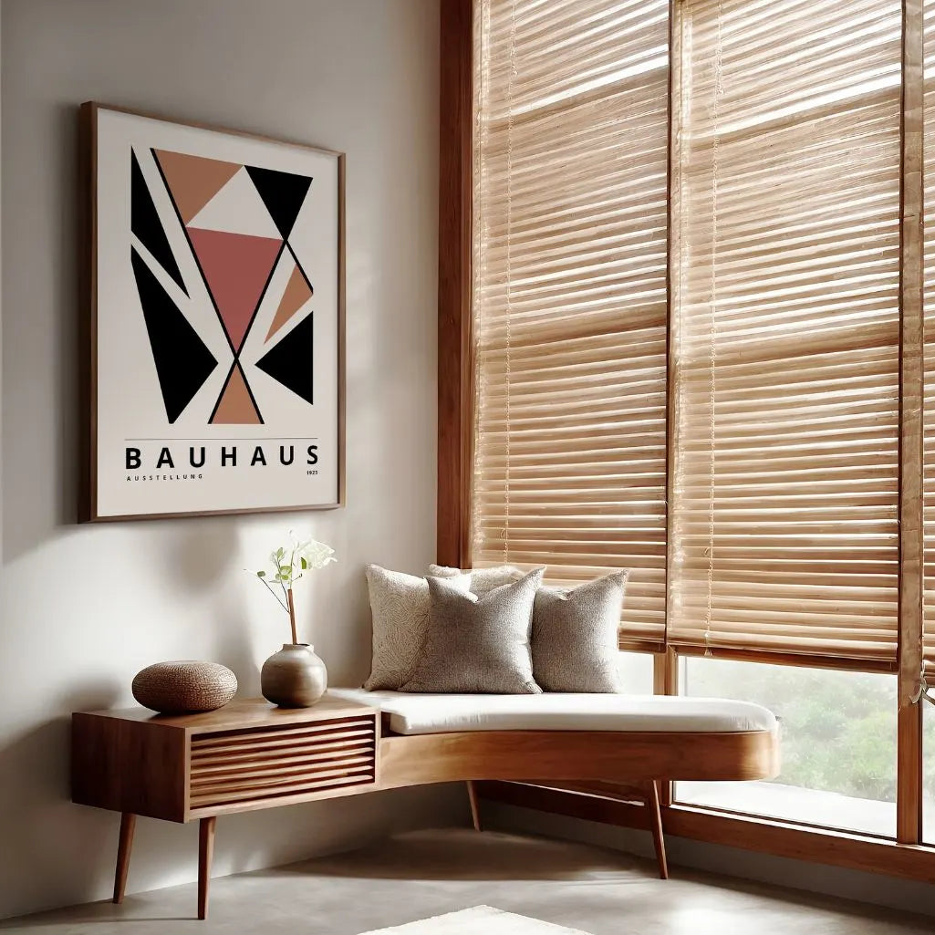 Bauhaus Terra Kontrast Poster