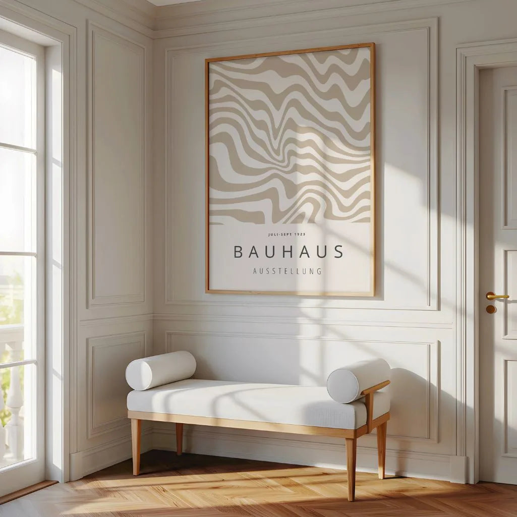 Bauhaus Wellenruhe Poster
