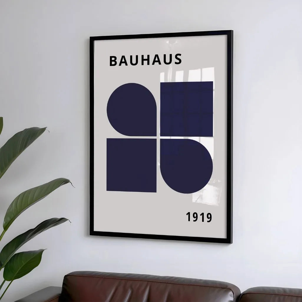 Bauhaus 1919 Klassik Poster