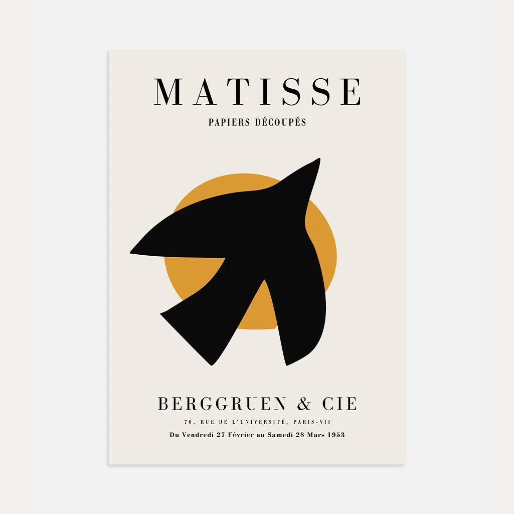 Matisse Abstrakter Vogel Poster