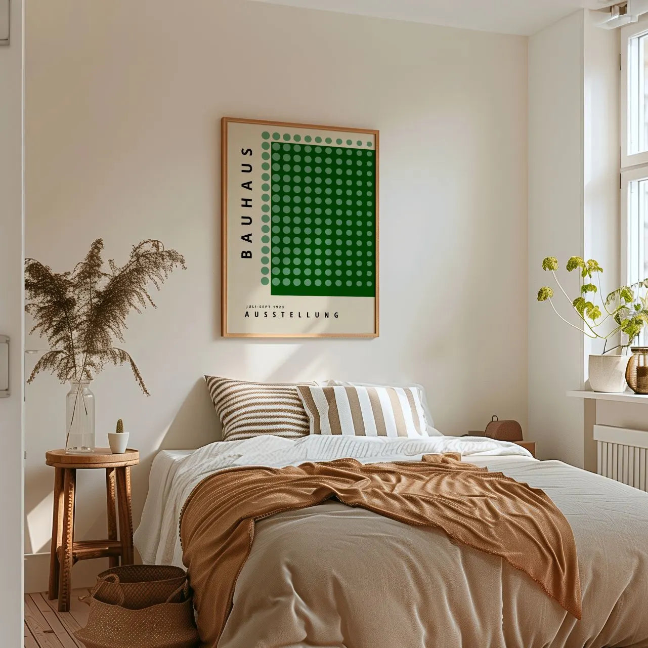 Bauhaus Grün Ruhe Poster