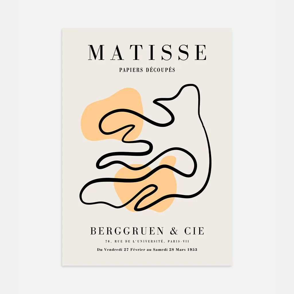 Matisse Organische Linie Poster