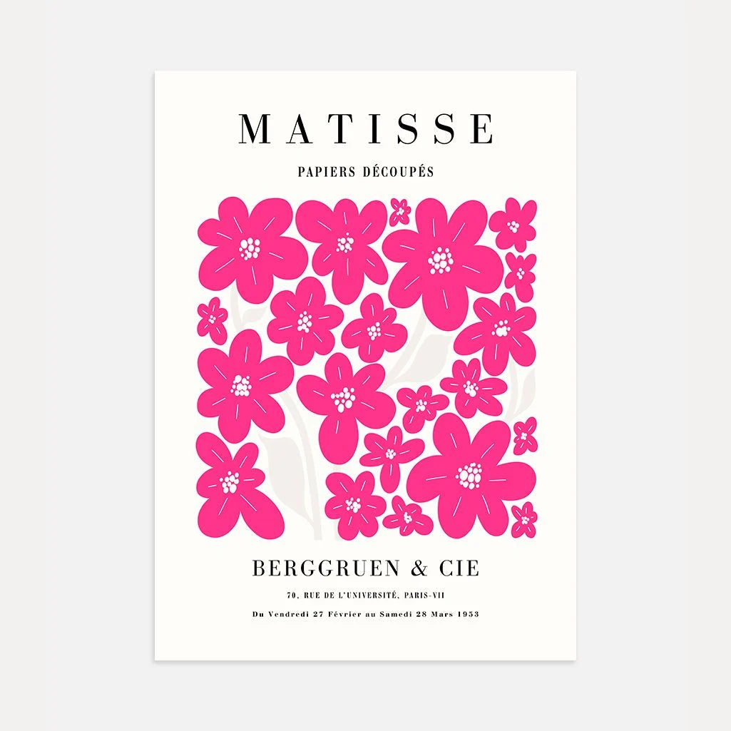 Henri Matisse Freudige Blumen Poster