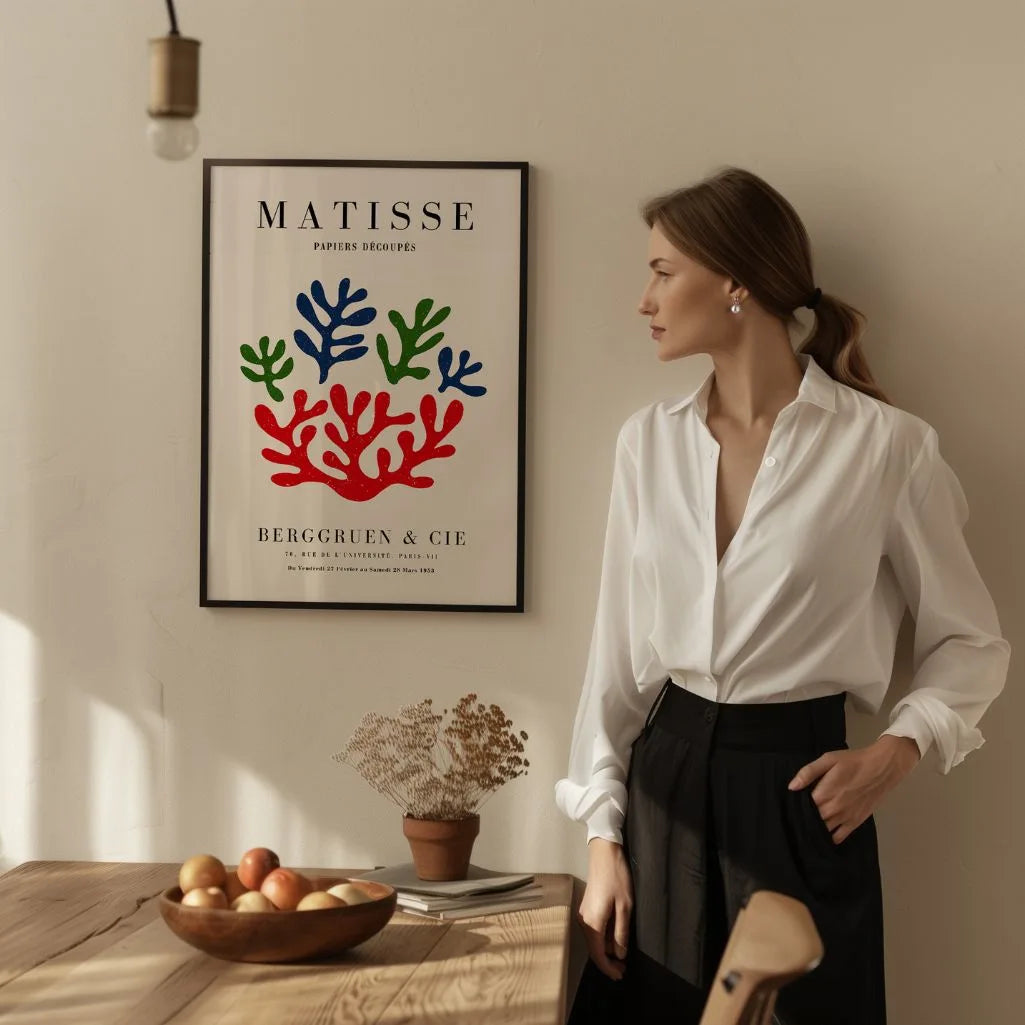 Matisse Koralle Marine Poster