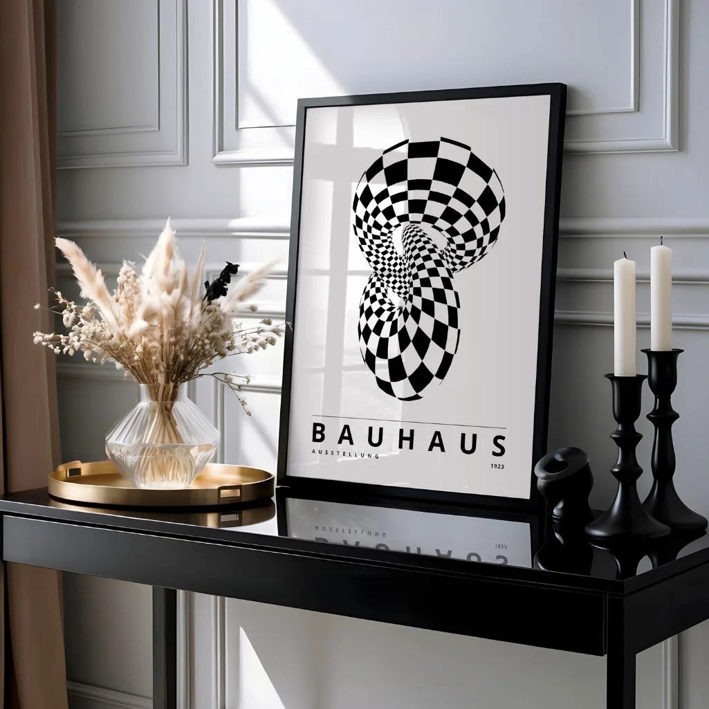Bauhaus Beige Sog Poster