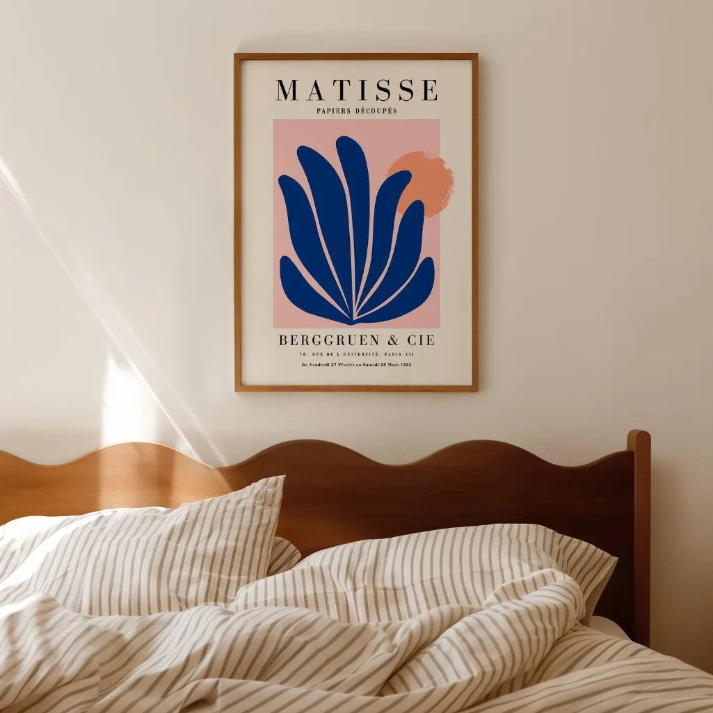 Matisse Blau Rosa Poster