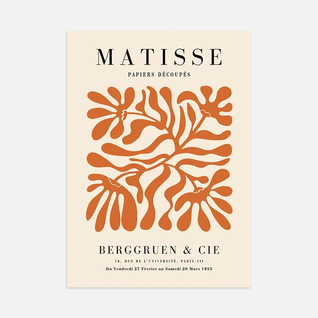 Matisse Terrakotta Botanisch Poster