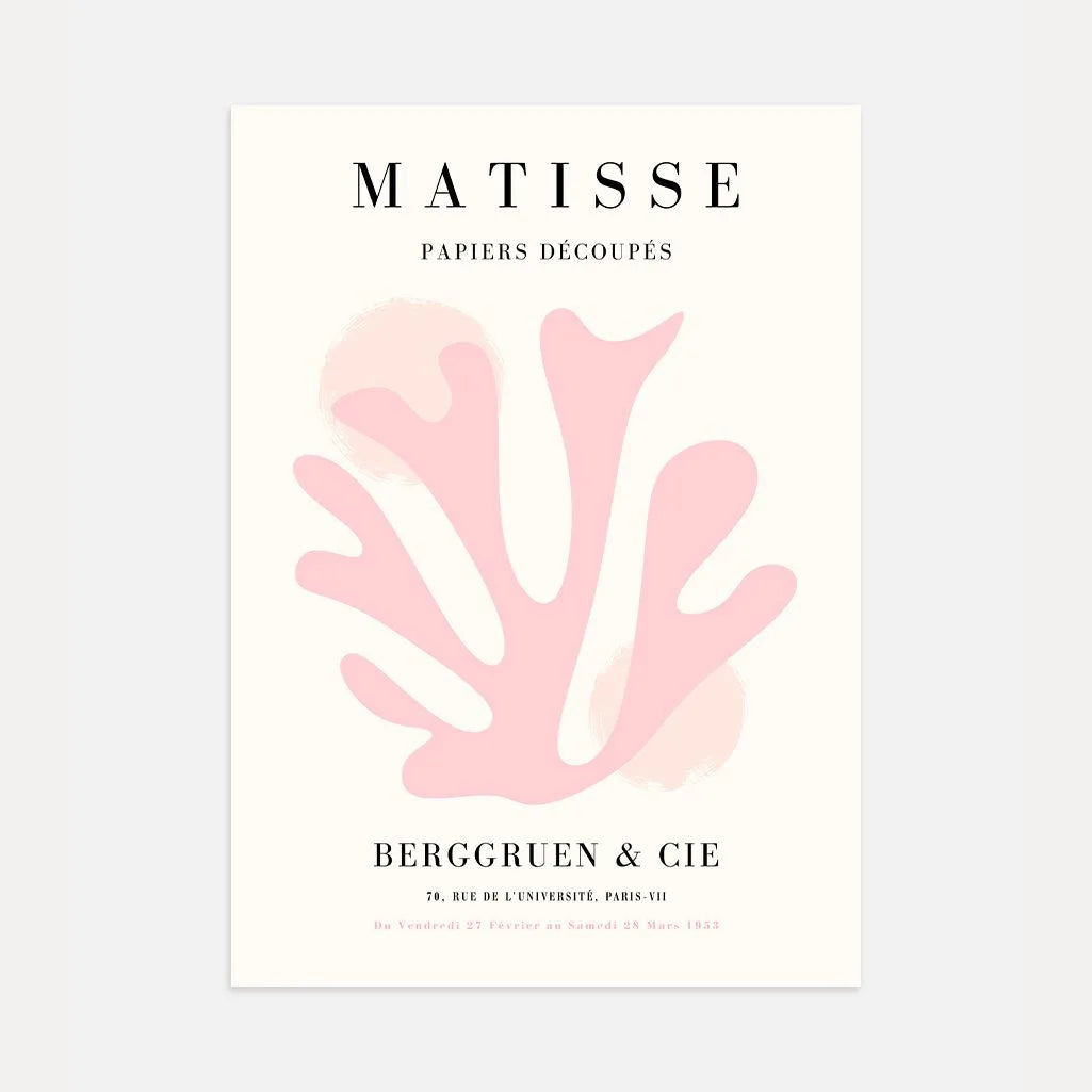 Henri Matisse Rosa Leichtigkeit Poster