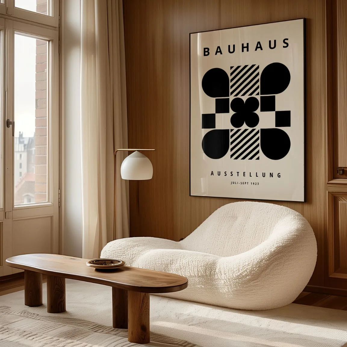 Bauhaus-Figurenspiel-Poster
