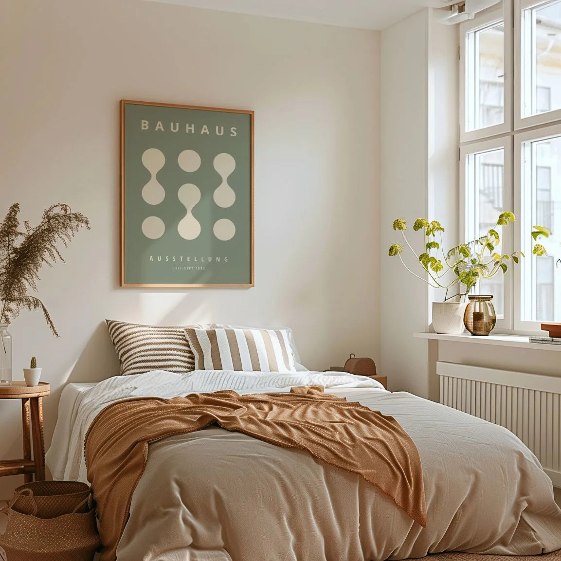 Bauhaus Salbeigrün Poster