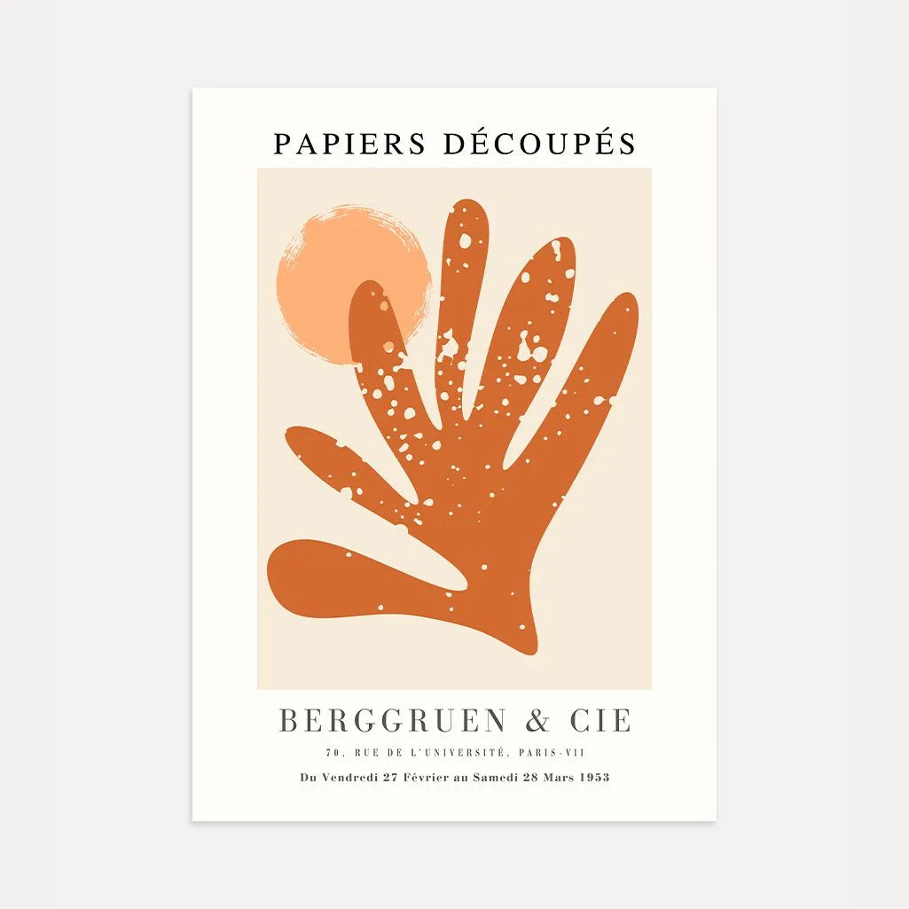 Matisse Terrakotta Freude Poster