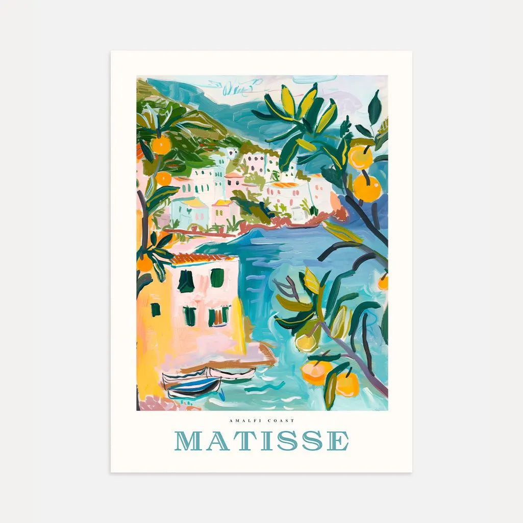 Matisse Riviera Türkis Poster