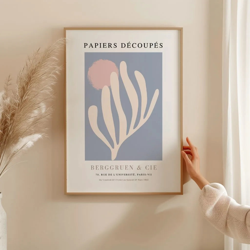 Matisse Hellblau Ruhe Poster