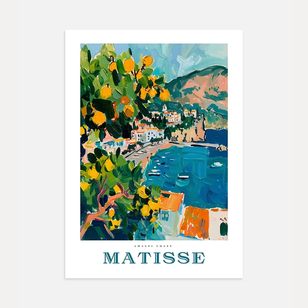 Matisse Amalfi Blau Poster