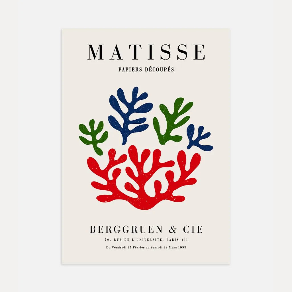 Matisse Koralle Marine Poster