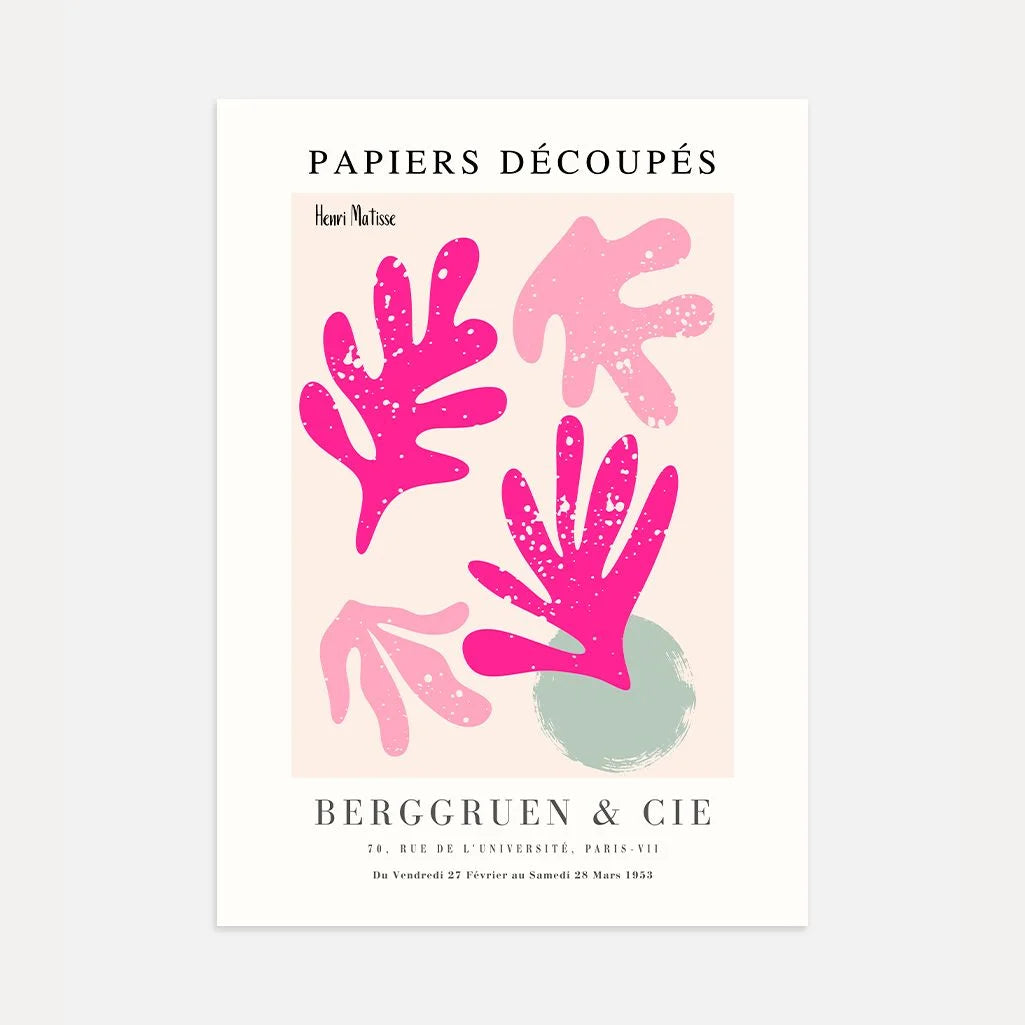 Matisse Rosa Freude Poster