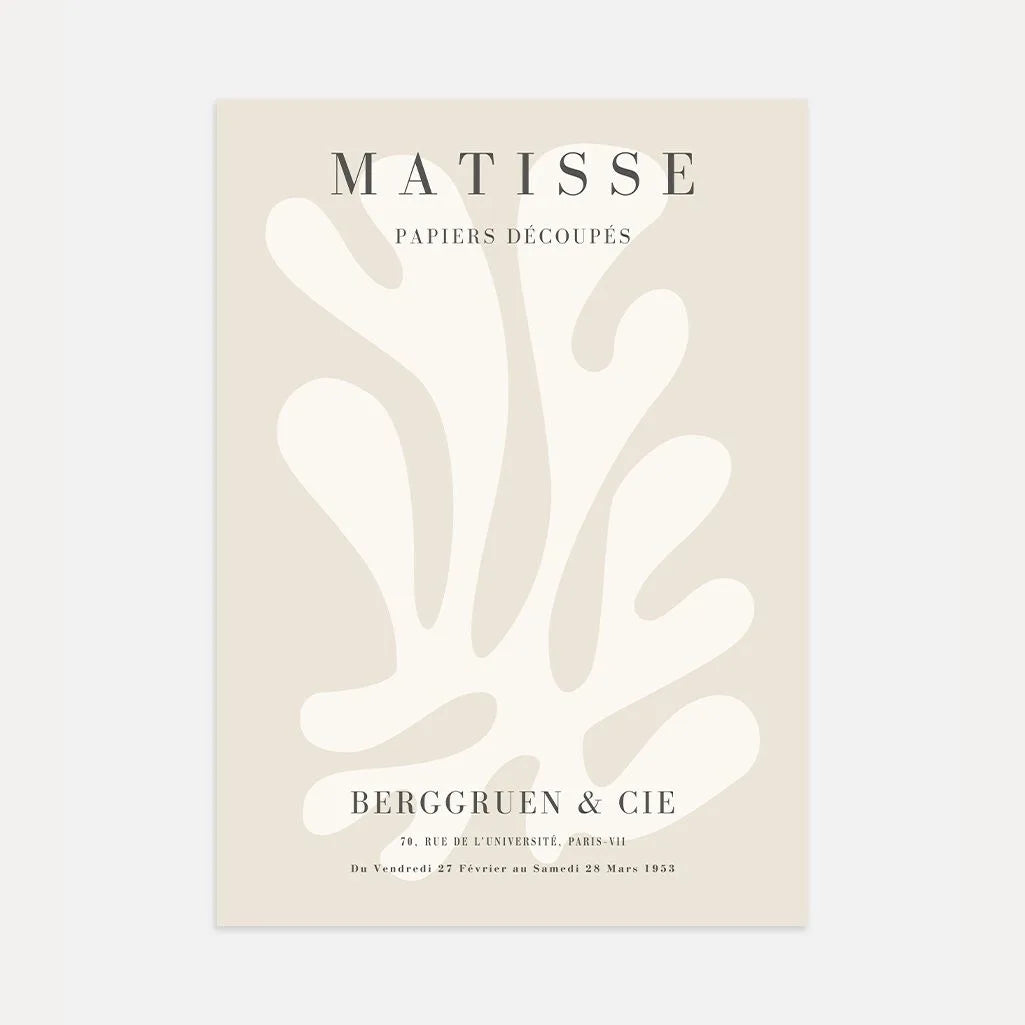 Matisse Beige Ruhe Poster