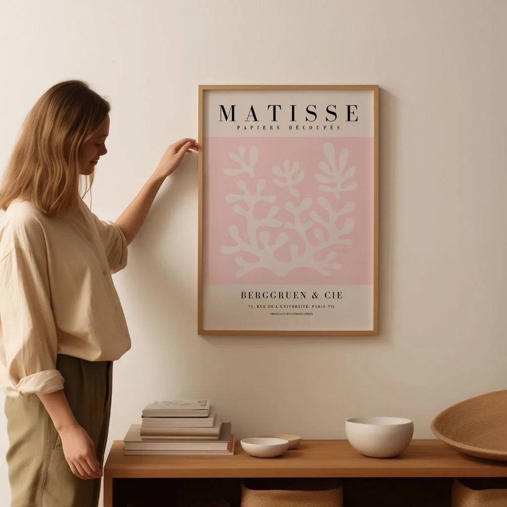 Matisse Puderrosa Sanft Poster