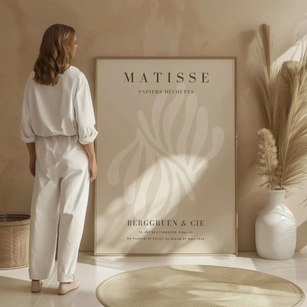 Matisse Beige Leichtheit Poster