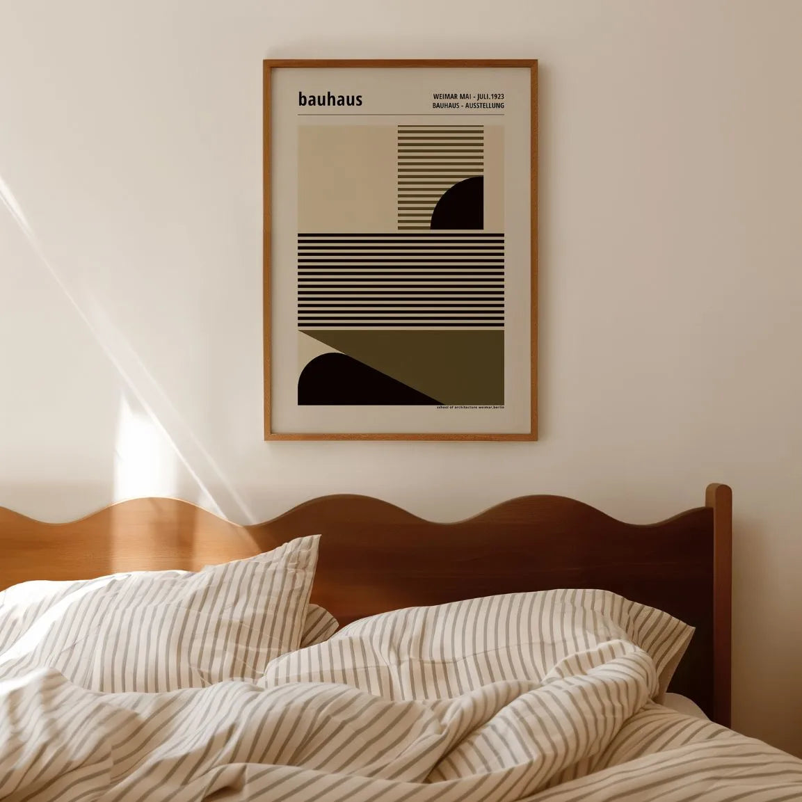 Bauhaus Geometrische Linien Poster