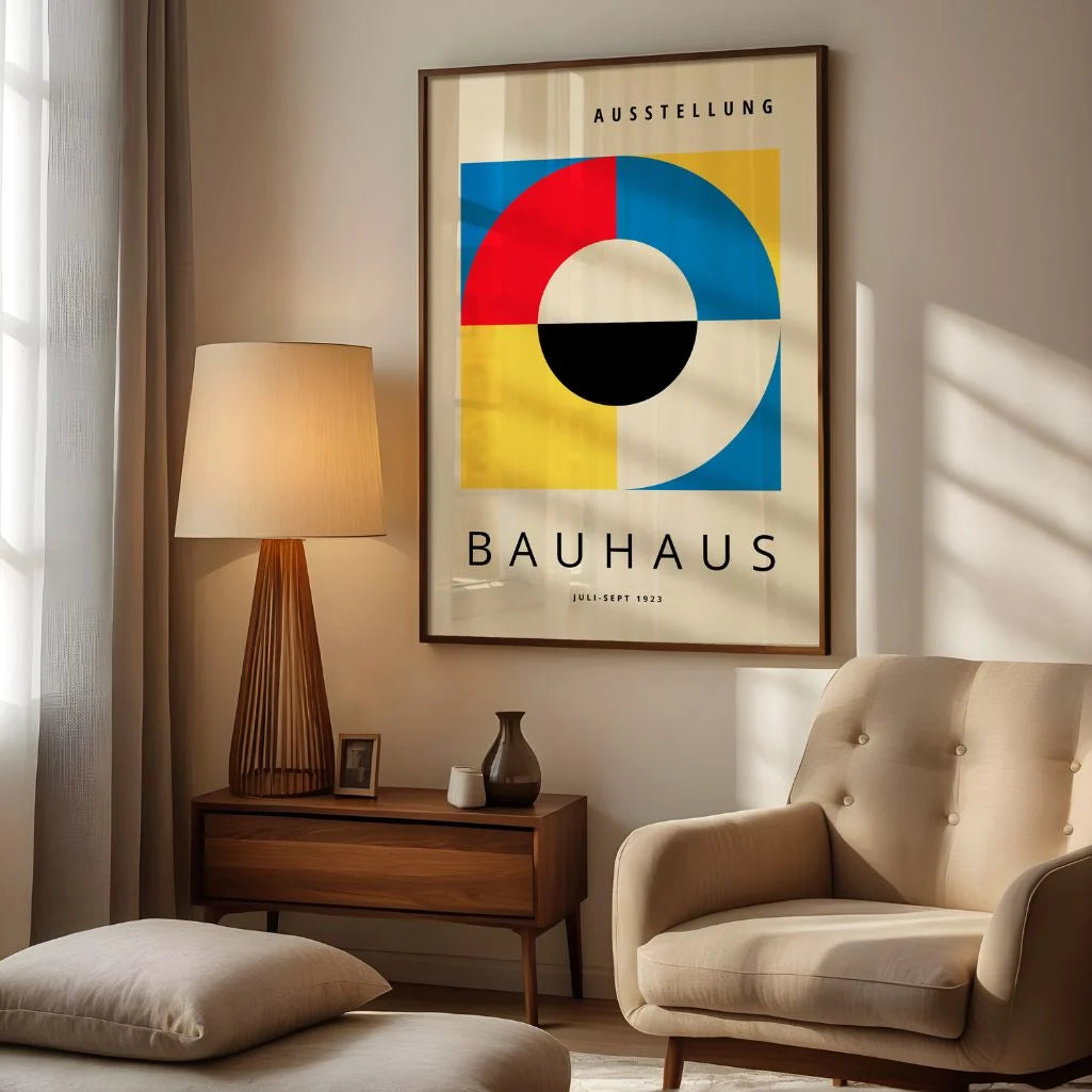 Bauhaus Zentraler Kreis Poster