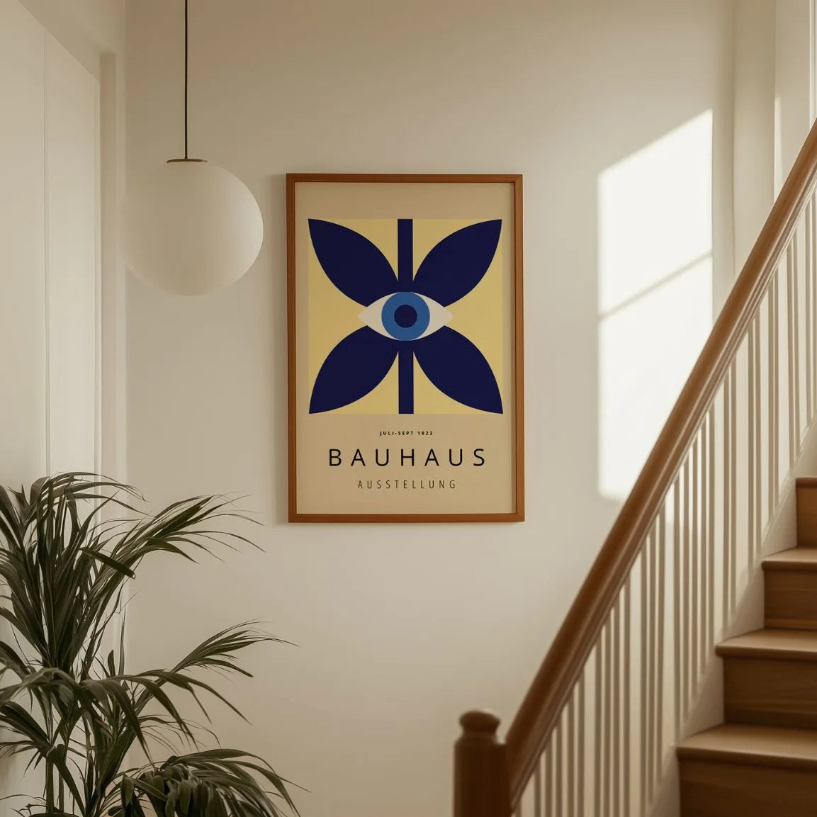 Bauhaus Blaues Auge Poster