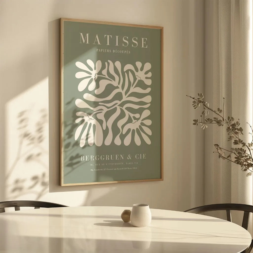 Matisse Salbeigrün Ruhe Poster