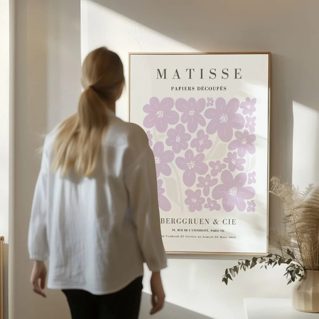 Matisse Flieder Sanft Poster