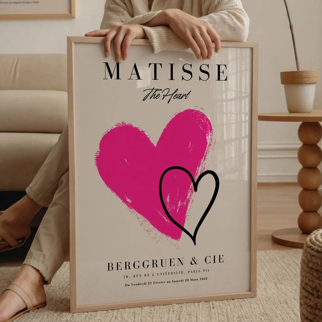 Henri Matisse Das Herz Poster