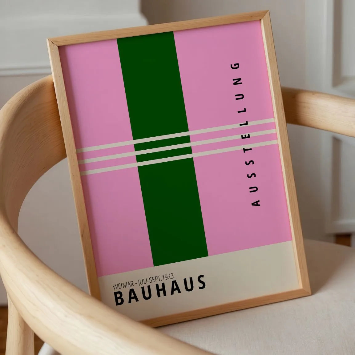 Bauhaus Grüne Linie Poster