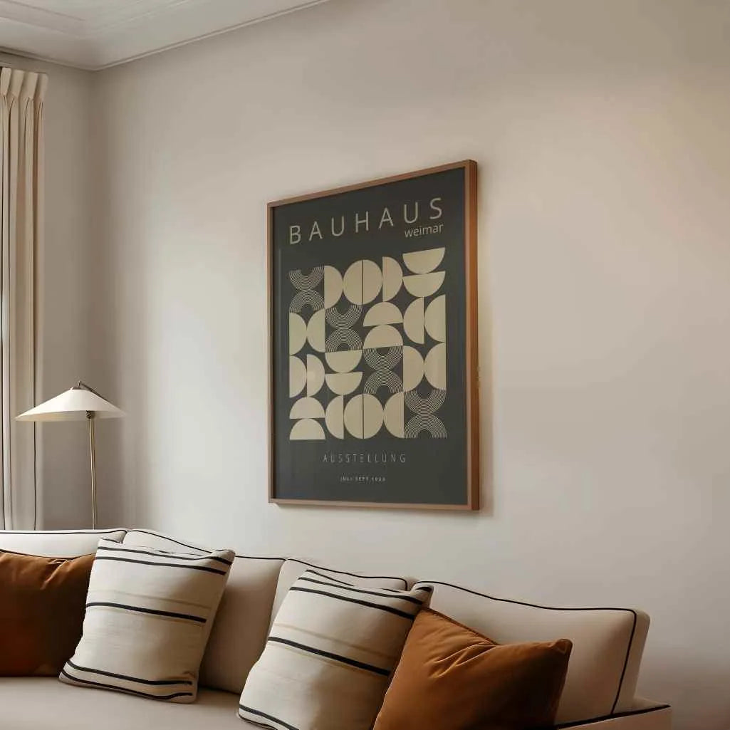 Bauhaus Formen Poster
