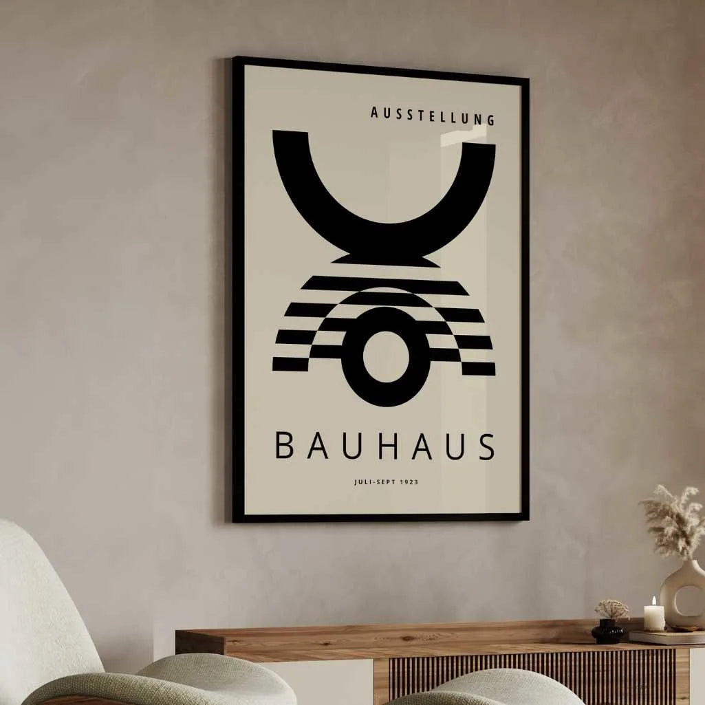Bauhaus Geometrische Formen Poster