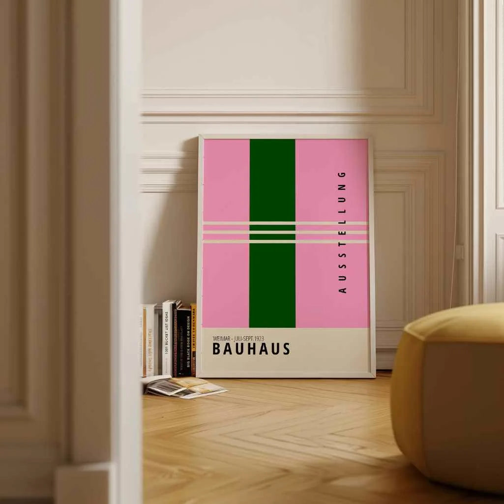 Bauhaus Grüne Linie Poster