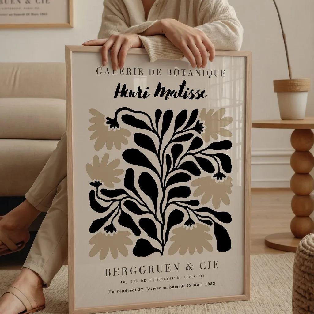 Henri Matisse – Florales Scherenschnitt Poster