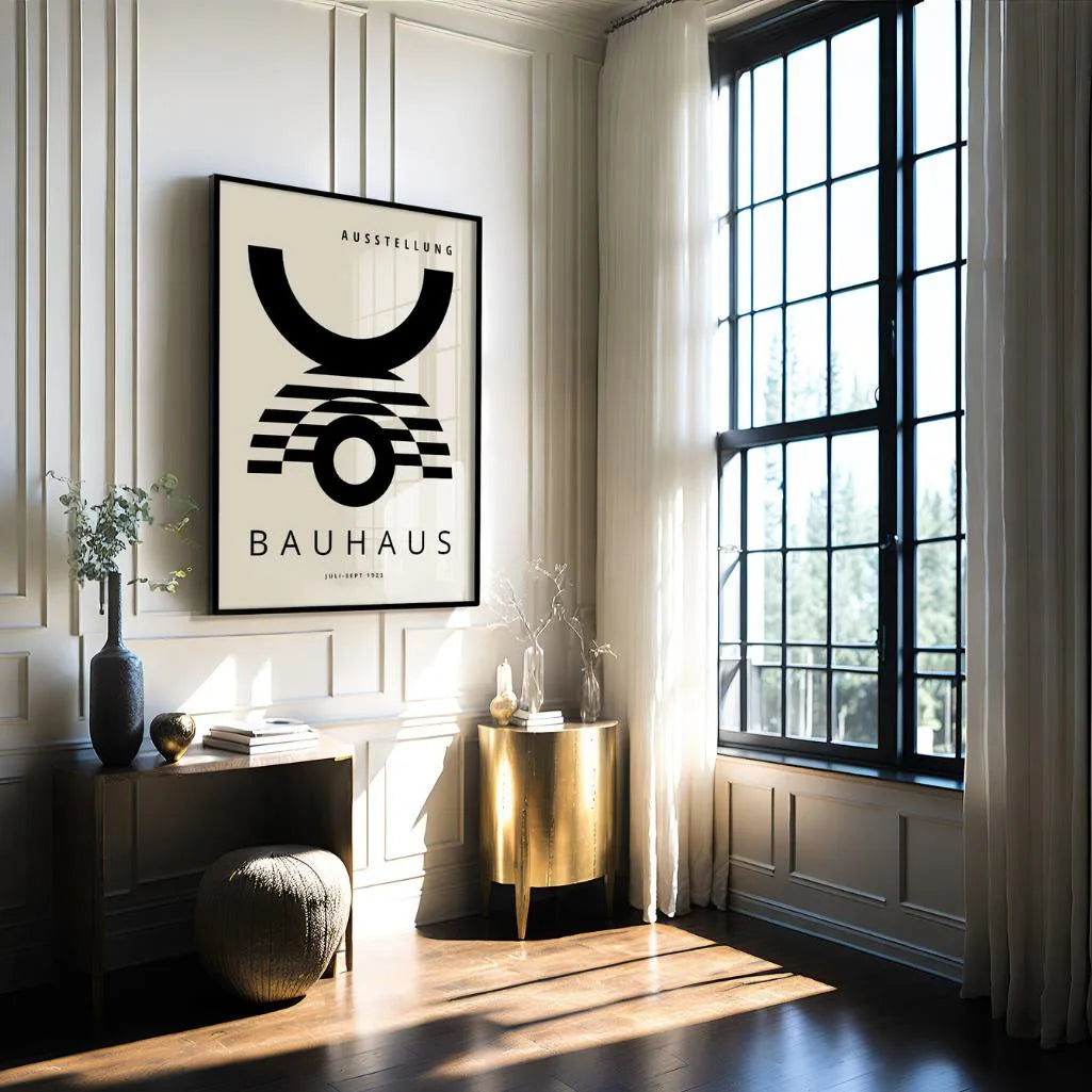 Bauhaus Geometrische Formen Poster