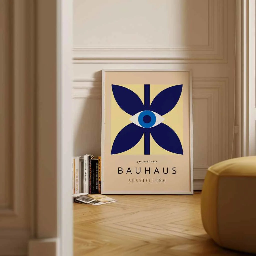 Bauhaus Blaues Auge Poster