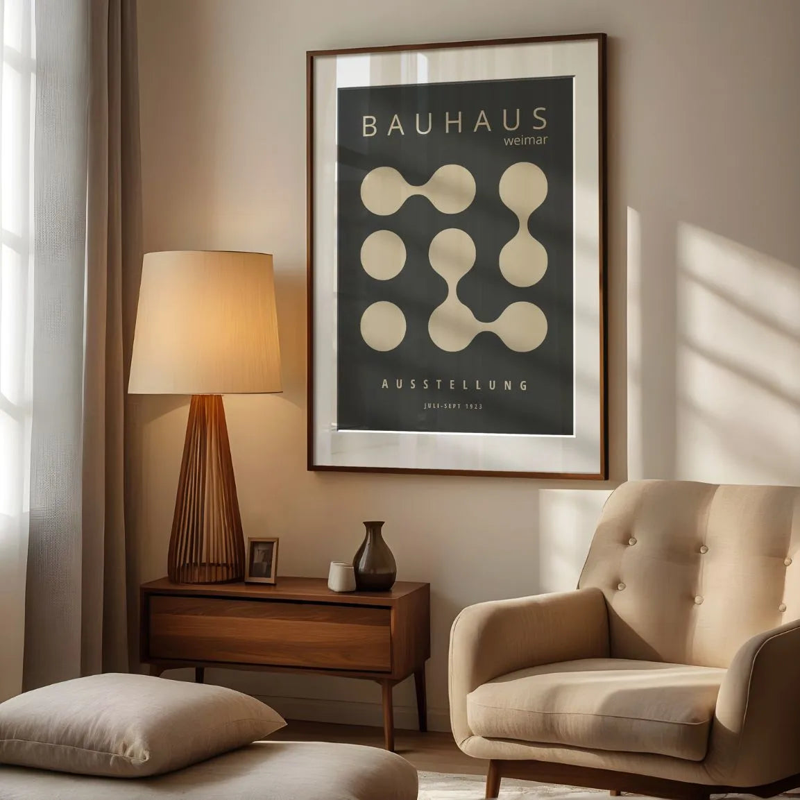 Bauhaus Moleküle Poster