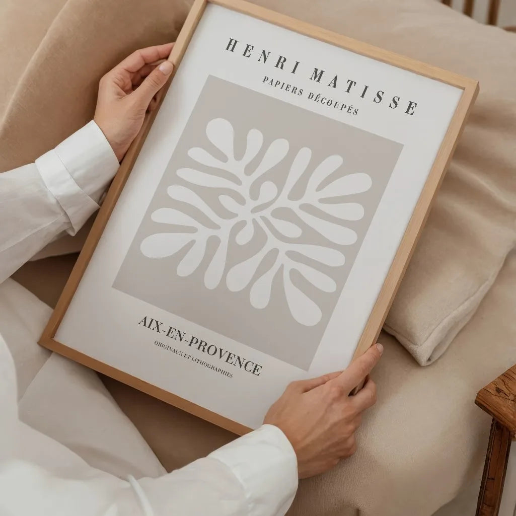 Matisse Beige Zen Poster