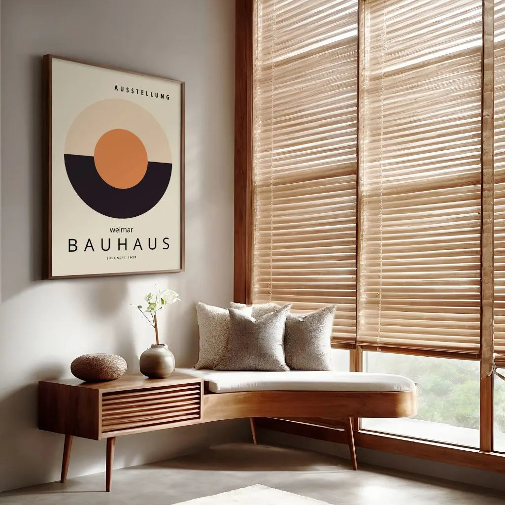 Bauhaus Kreis Harmonie Poster